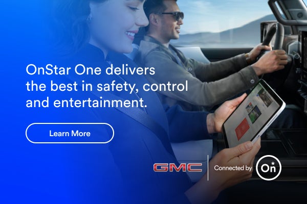OnStar One delivers the best in safety, control and entertainment
